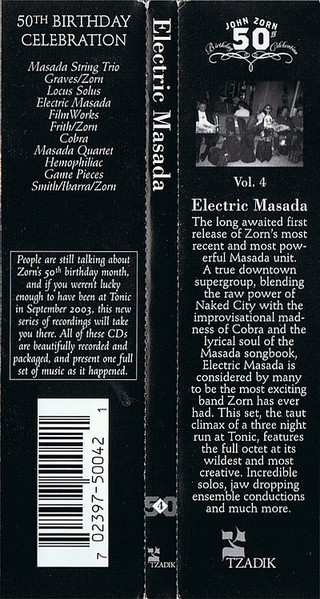 CD Electric Masada: 50⁴