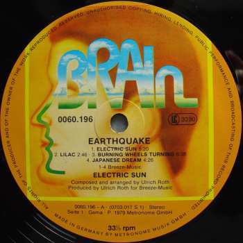 LP Electric Sun: Earthquake