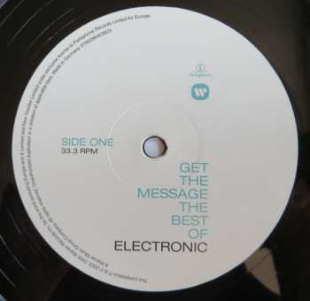 2LP Electronic: Get The Message The Best Of Electronic