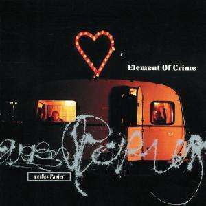 CD Element Of Crime: Weißes Papier