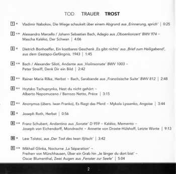 CD Elena Margolina: Tod Trauer Trost