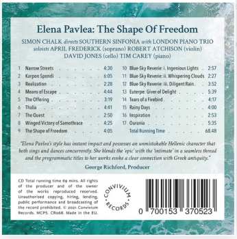 CD Southern Sinfonia: The Shape Of Freedom (Greek Orchestral & Chamber Works)