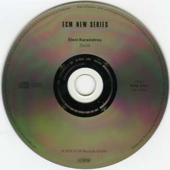 CD Eleni Karaindrou: David