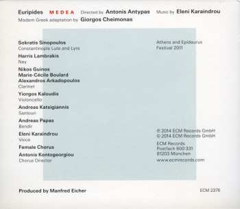 CD Eleni Karaindrou: Medea