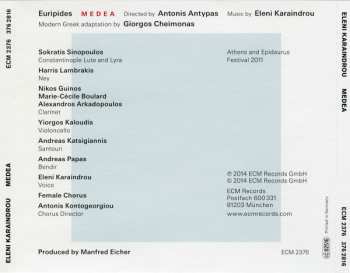 CD Eleni Karaindrou: Medea