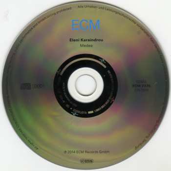 CD Eleni Karaindrou: Medea