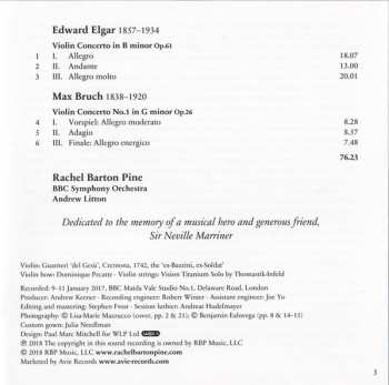 CD Max Bruch: Violin Concertos
