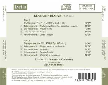 2CD The London Philharmonic Orchestra: Symphonies 1 & 2