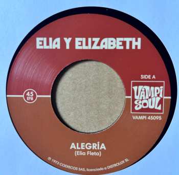 SP Elia Y Elizabeth: Alegría