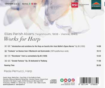 CD Elias Parish Alvars: Works For Harp