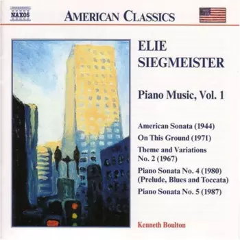 Piano Music, Vol. 1