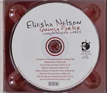 CD Quincy Porter: Complete Viola Works