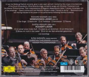CD Wiener Philharmoniker: Live From Salzburg: Wesendonck-Lieder / Rückert-Lieder