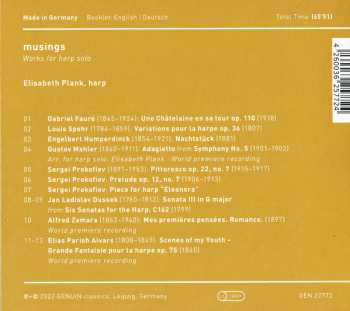 CD Elisabeth Plank: Musings