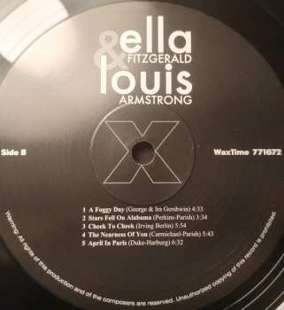 LP Louis Armstrong: Ella & Louis