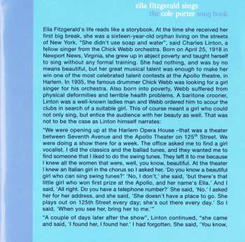 2CD Ella Fitzgerald: Ella Fitzgerald Sings The Cole Porter Song Book