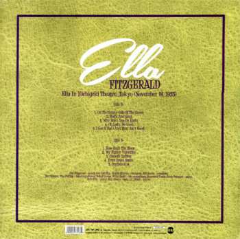 LP Ella Fitzgerald: Ella In Nichigeki Theatre, Tokyo