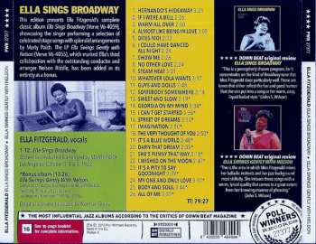 CD Ella Fitzgerald: Ella Sings Broadway + Ella Swings Gently With Nelson