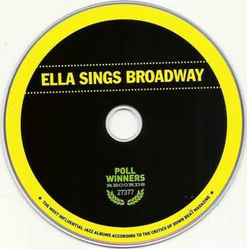 CD Ella Fitzgerald: Ella Sings Broadway + Ella Swings Gently With Nelson