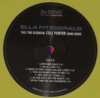 LP Ella Fitzgerald: Sings The Essential Cole Porter Song Book LTD | CLR