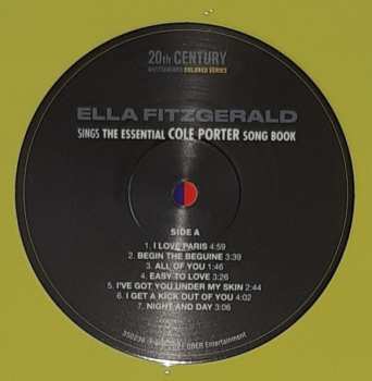 LP Ella Fitzgerald: Sings The Essential Cole Porter Song Book LTD | CLR