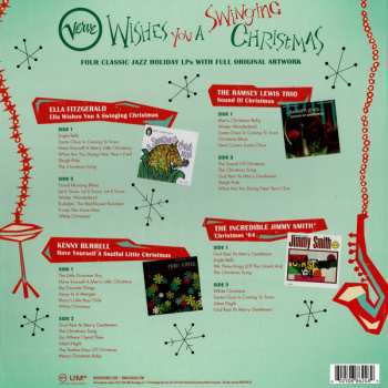 4LP/Doos Ella Fitzgerald: Verve Wishes You A Swinging Christmas