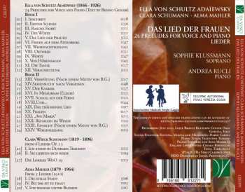 CD Alma Mahler-Werfel: Das Lied Der Frauen (24 Preludes For Voice And Piano, Lieder) 
