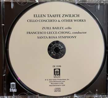 CD Ellen Taaffe Zwilich: Ellen Taaffe Zwilich: Cello Concerto And Other Works