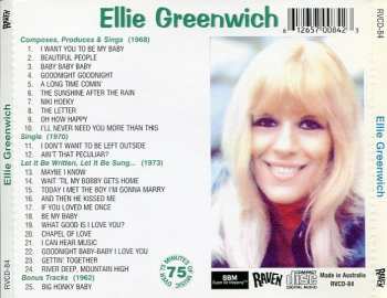 CD Ellie Greenwich: Composes, Produces And Sings / Let It Be Written, Let It Be Sung