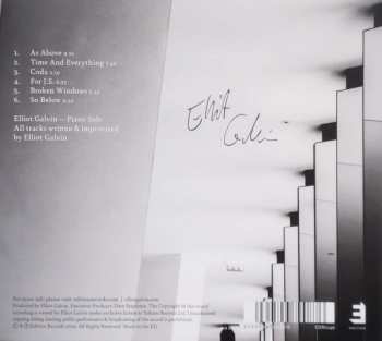 CD Elliot Galvin: Live In Paris At Fondation Louis Vuitton