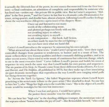CD Elliott Carter: The Vocal Works (1975-1981)