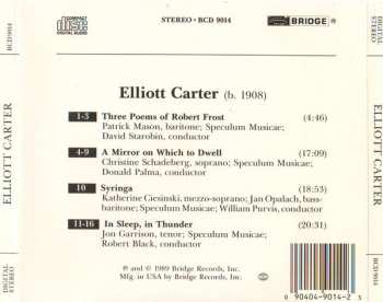 CD Elliott Carter: The Vocal Works (1975-1981)