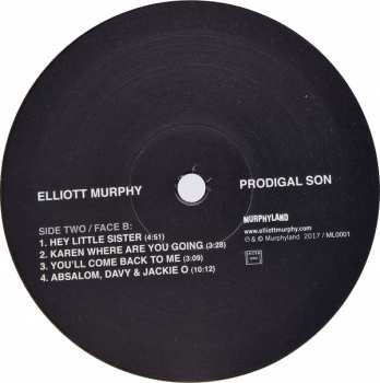 LP Elliott Murphy: Prodigal Son