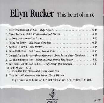 CD Ellyn Rucker: This Heart Of Mine