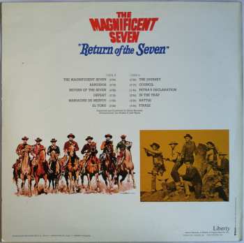 LP Elmer Bernstein: Los Siete Magnificos • El Regreso De Los Siete Magnificos (The Magnificent Seven • Return Of The Seven - Original Motion Picture Scores)