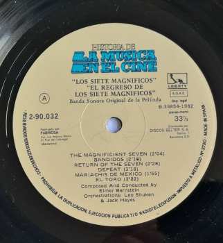 LP Elmer Bernstein: Los Siete Magnificos • El Regreso De Los Siete Magnificos (The Magnificent Seven • Return Of The Seven - Original Motion Picture Scores)