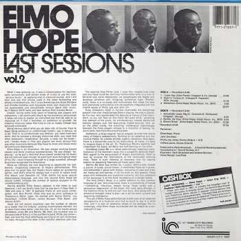 CD Elmo Hope: Last Sessions Vol. 2