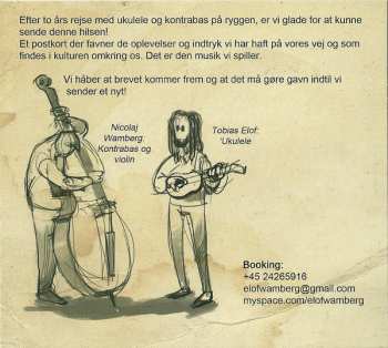 CD Tobias Elof: 12 Ornli' Syge Tracks For 'Ukulele Og Kontrabas