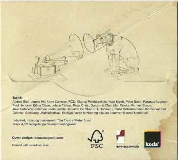 CD Tobias Elof: 12 Ornli' Syge Tracks For 'Ukulele Og Kontrabas