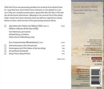 CD Else Marie Pade: Aquarellen Über Das Meer; Illustrations