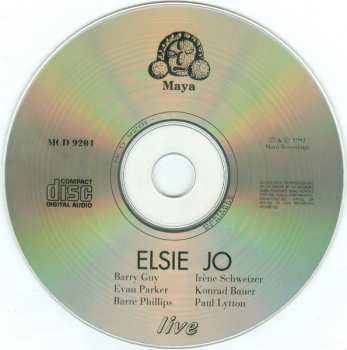 CD Elsie Jo: Live