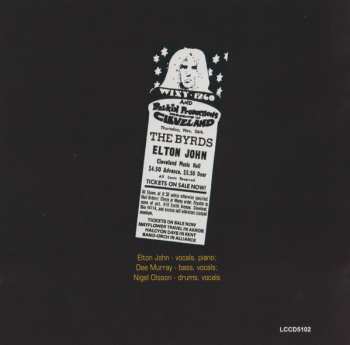 CD Elton John: Cleveland 1970