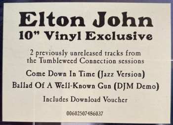 EP Elton John: Come Down In Time (Jazz Version)