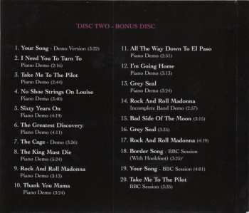 2CD Elton John: Elton John DLX