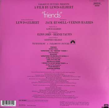 LP Elton John: Friends (Original Soundtrack) LTD | CLR