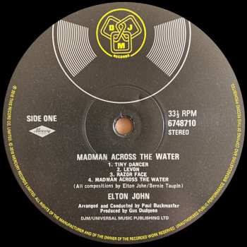 LP Elton John: Madman Across The Water