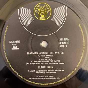 4LP/Doos Elton John: Madman Across The Water  LTD