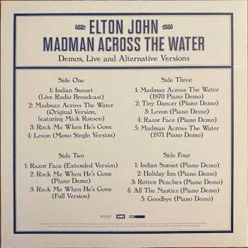 4LP/Doos Elton John: Madman Across The Water  LTD