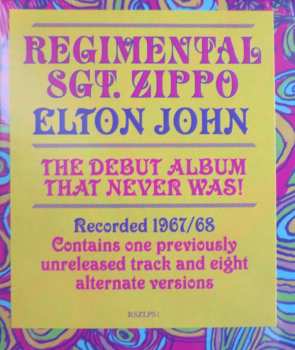 LP Elton John: Regimental Sgt. Zippo