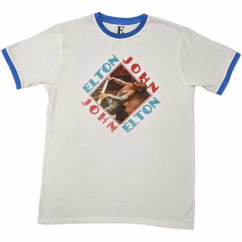 Merch Elton John: Ringer T-shirt Piano Diamond